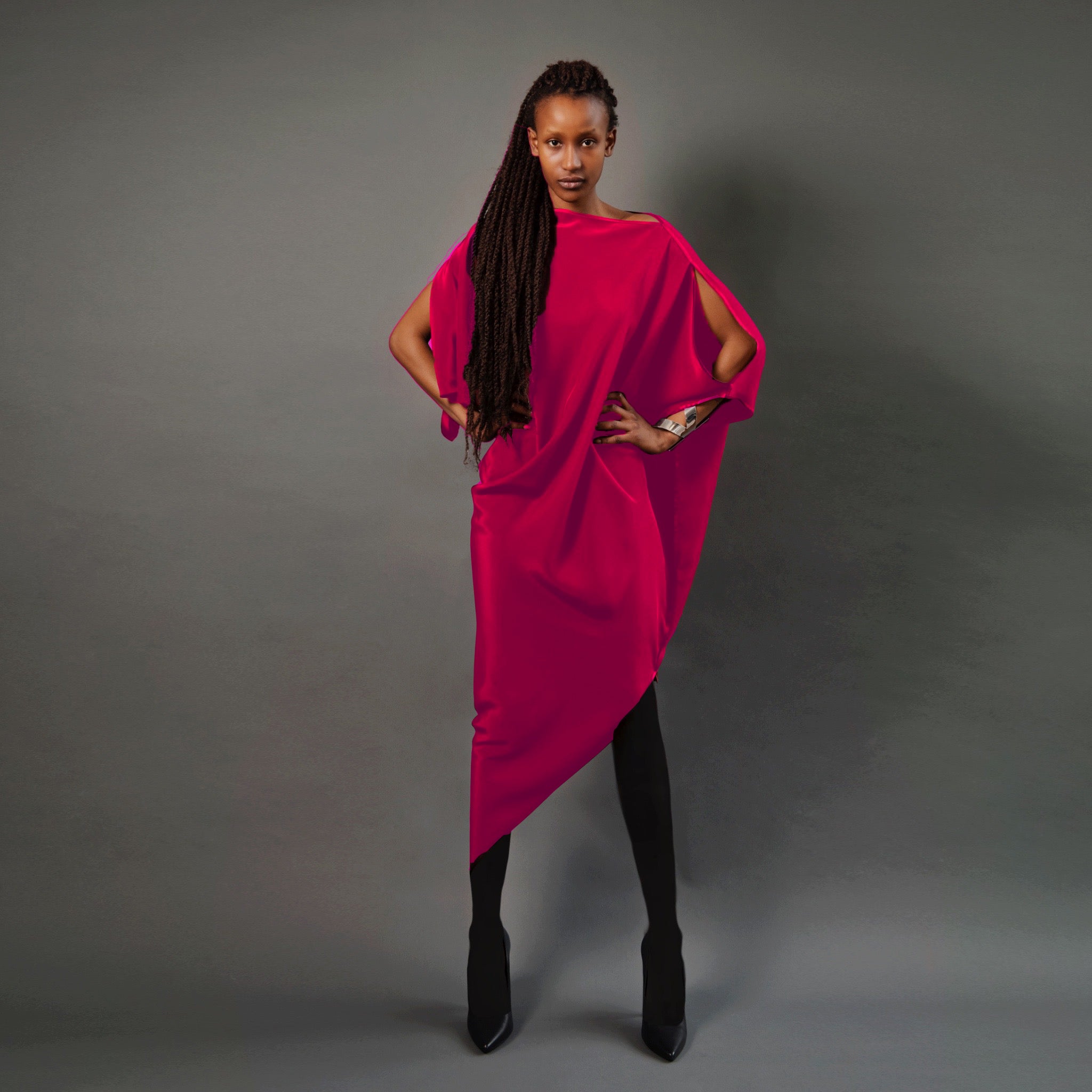 JEAN PAUL KNOTT OVERSIZED BELTED DRESS ジャンポールノット オーバー 